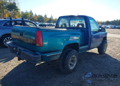 1989 Chevrolet Gmt-400 K1500 из США, поврежденный, VIN 1GCDK14K1KZ126914